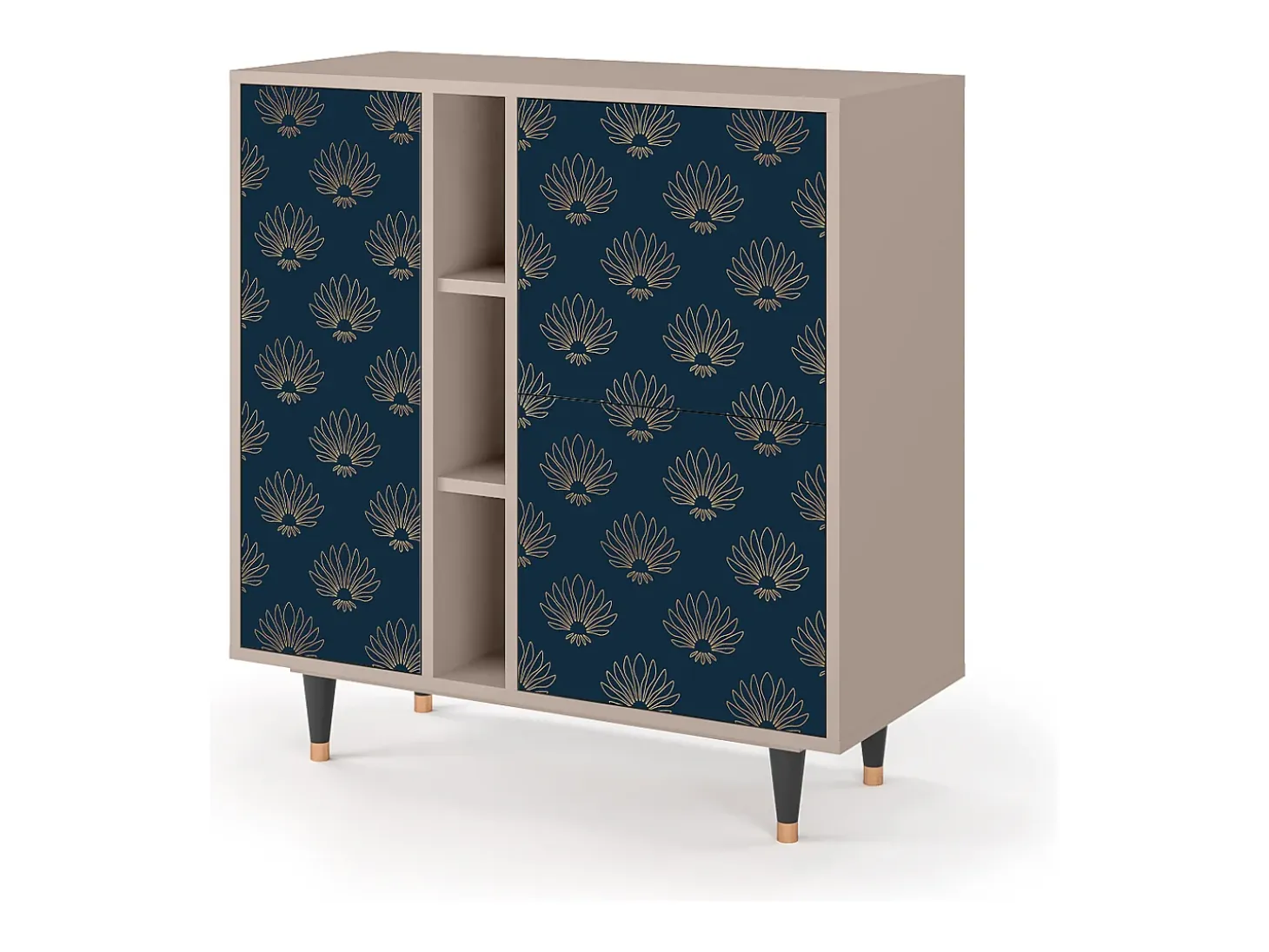Aparador - 94х96х41 cm - BS5 - Blue Lotus, Latte