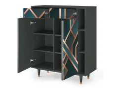 Aparador - 96х110х41 cm - BS6 - Bronze Crossroad, Antracita