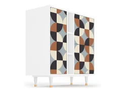 Aparador - 94х96х41 cm - BS5 - Brown Sensation, Blanco