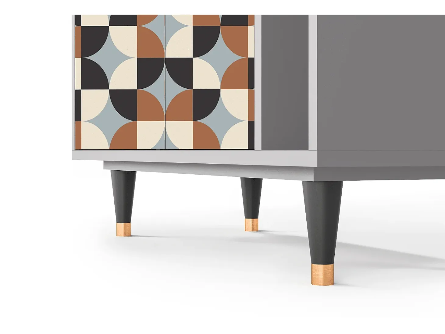 Aparador - 96х110х41 cm - BS6 - Brown Sensation, Gris