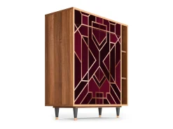 Aparador - 96х110х41 cm - BS6 - Burgundy Jewelery, Nogal