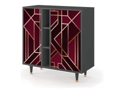 Aparador - 94х96х41 cm - BS5 - Burgundy Jewelery, Antracita