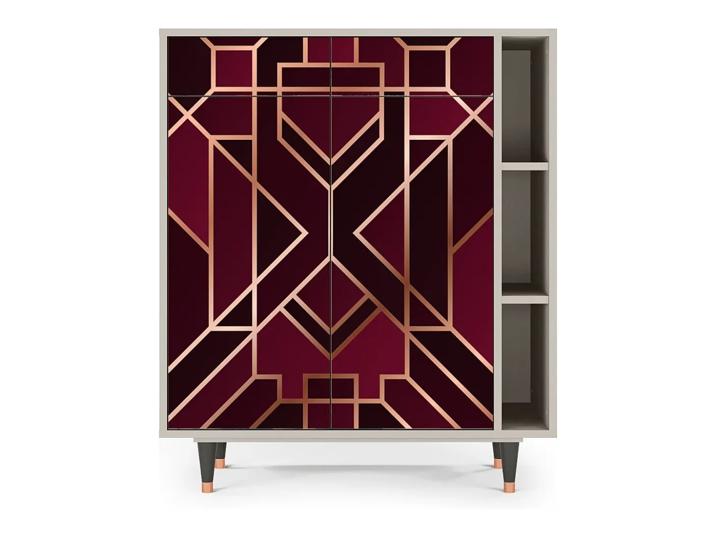 Aparador - 96х110х41 cm - BS6 - Burgundy Jewelery, Arena