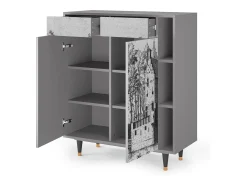 Aparador - 96х110х41 cm - BS6 - Castle by Breugel, Gris