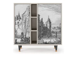 Aparador - 94х96х41 cm - BS5 - Castle with Bridge, Arena