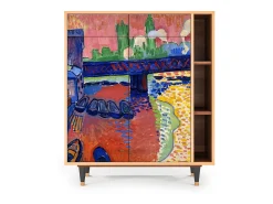 Aparador - 96х110х41 cm - BS6 - Charing Cross Bridge, Nogal