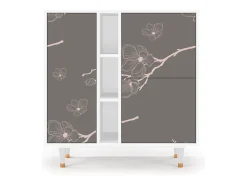 Aparador - 94х96х41 cm - BS5 - Cherry Blossom, Blanco