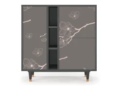 Aparador - 94х96х41 cm - BS5 - Cherry Blossom, Antracita