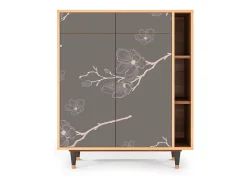 Aparador - 96х110х41 cm - BS6 - Cherry Blossom, Nogal
