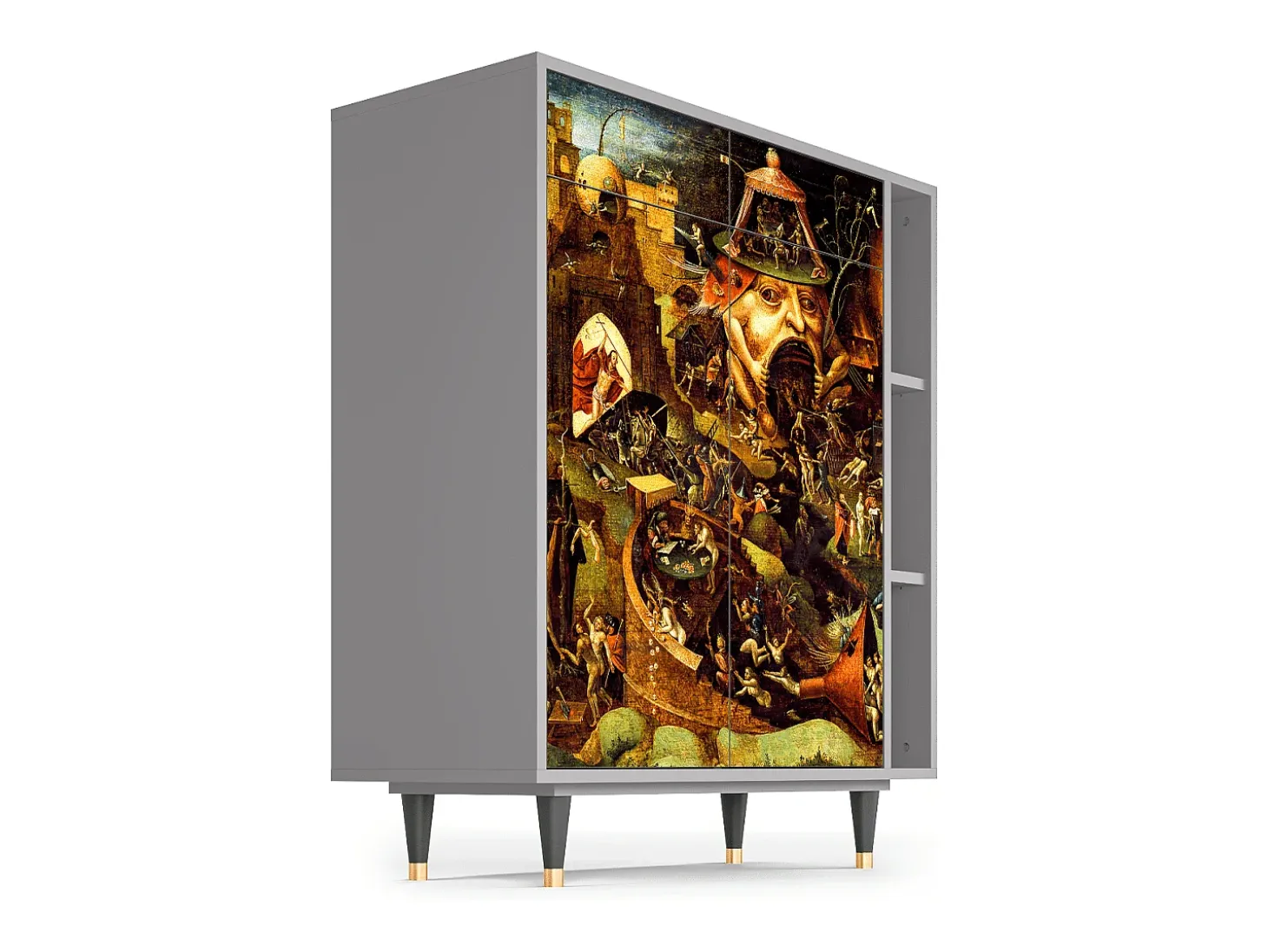 Aparador - 96х110х41 cm - BS6 - Christ in Limbo, Gris