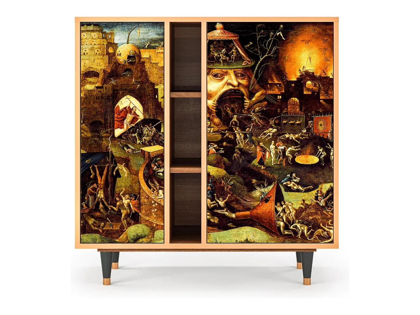 Aparador - 94х96х41 cm - BS5 - Christ in Limbo, Nogal