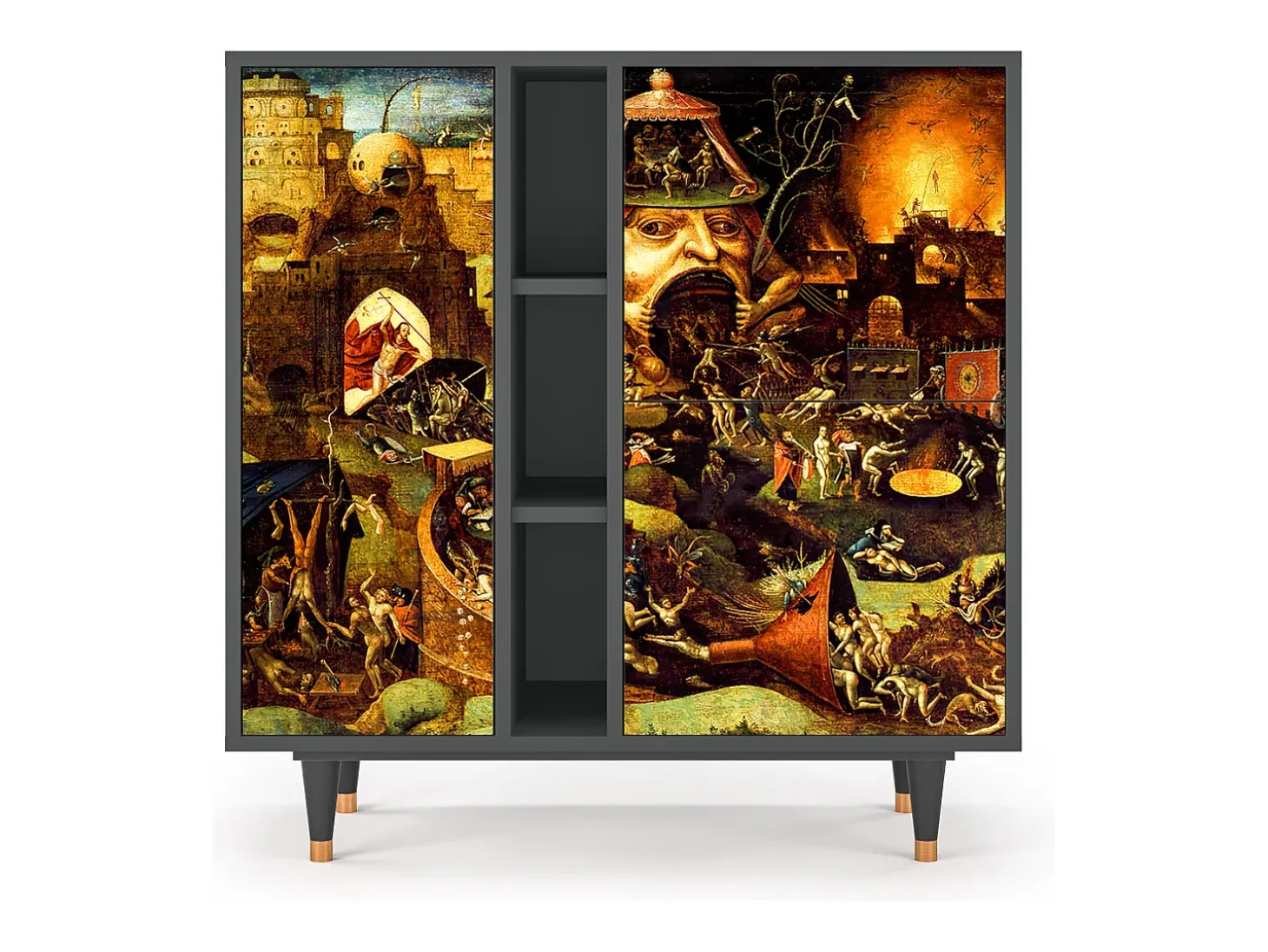 Aparador - 94х96х41 cm - BS5 - Christ in Limbo, Antracita
