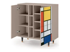 Aparador - 94х96х41 cm - BS5 - Composition, Latte