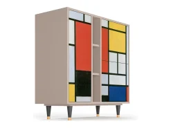 Aparador - 94х96х41 cm - BS5 - Composition, Latte