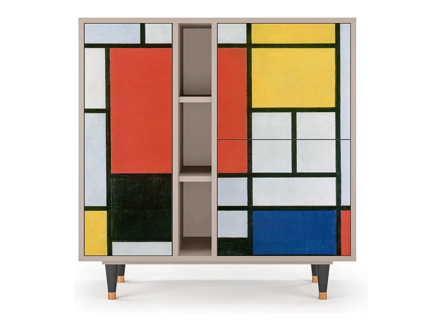 Aparador - 94х96х41 cm - BS5 - Composition, Latte