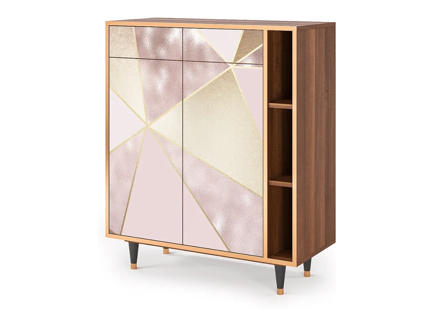 Aparador - 96х110х41 cm - BS6 - Cosmopolitan Diva, Nogal