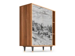 Aparador - 96х110х41 cm - BS6 - Country Village, Nogal