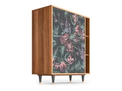 Aparador - 96х110х41 cm - BS6 - Dark Peonies, Nogal