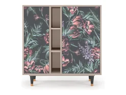 Aparador - 94х96х41 cm - BS5 - Dark Peonies, Latte