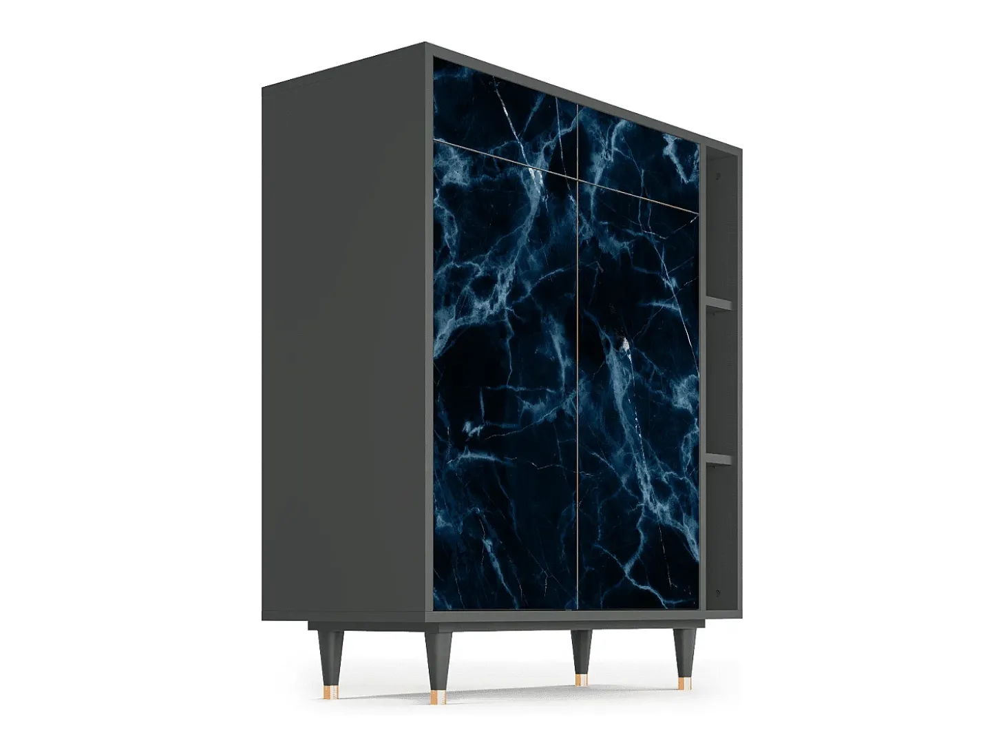 Aparador - 96х110х41 cm - BS6 - Deep Ocean, Antracita