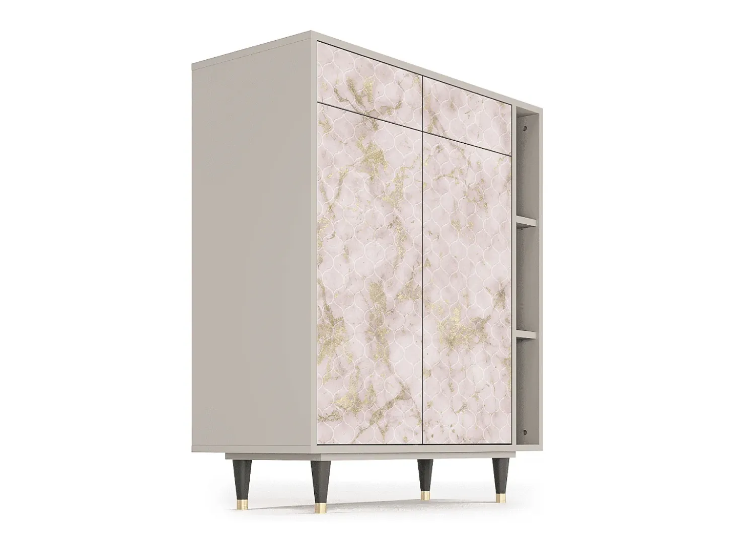 Aparador - 96х110х41 cm - BS6 - Dirty Roses, Arena