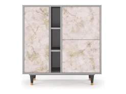 Aparador - 94х96х41 cm - BS5 - Dirty Roses, Gris