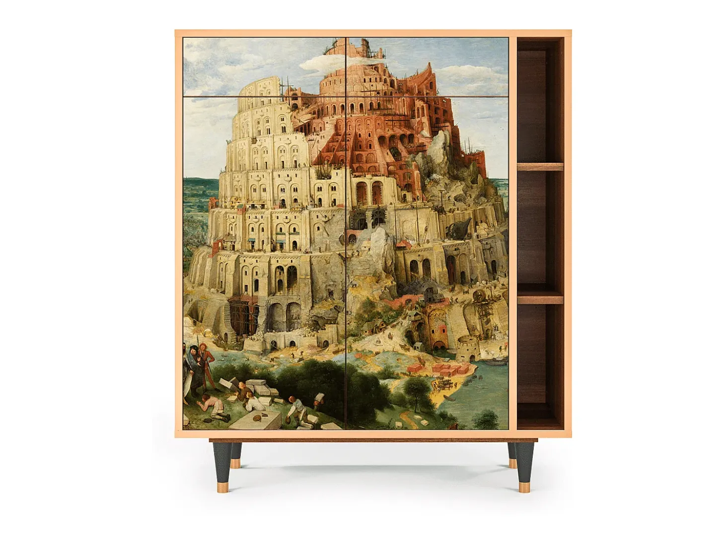 Aparador - 96х110х41 cm - BS6 - Elder The Tower, Nogal