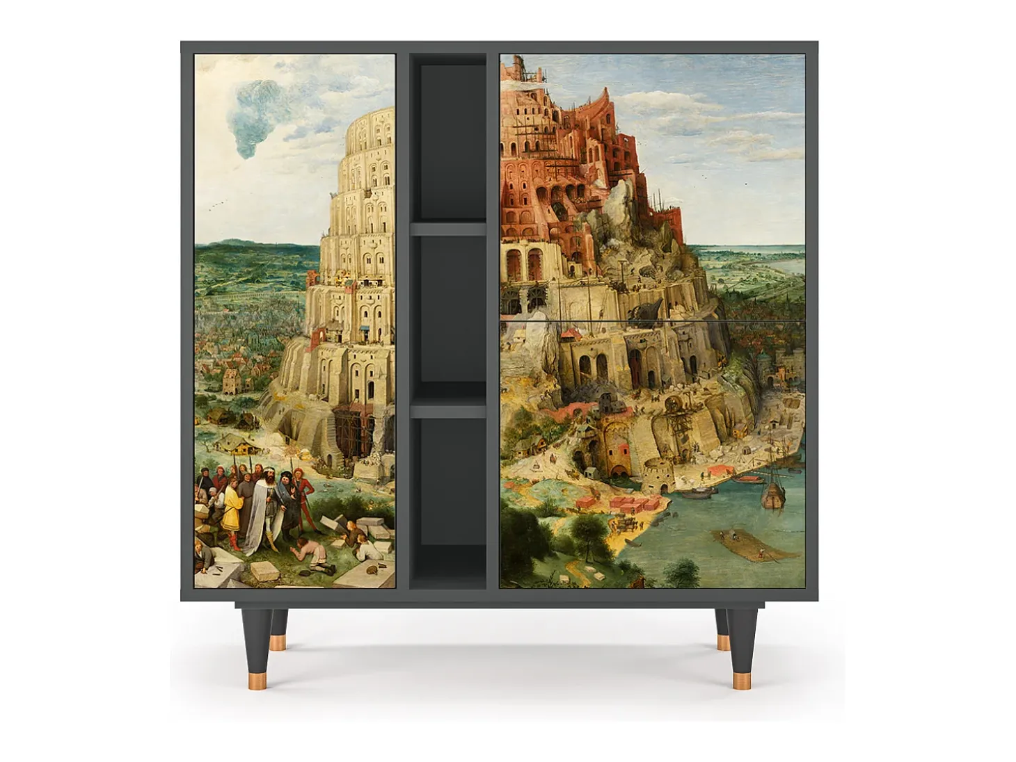 Aparador - 94х96х41 cm - BS5 - Elder The Tower, Antracita