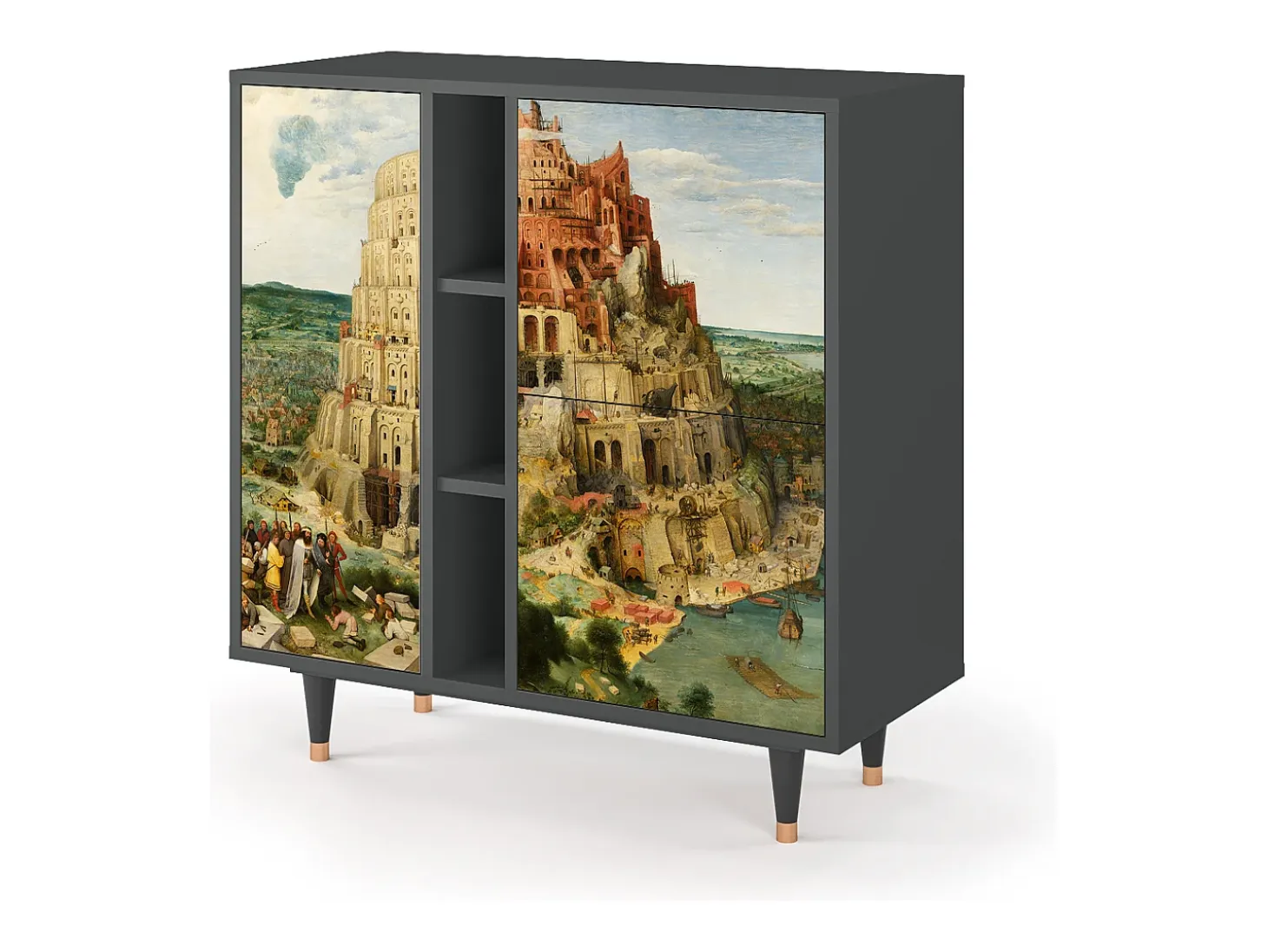 Aparador - 94х96х41 cm - BS5 - Elder The Tower, Antracita