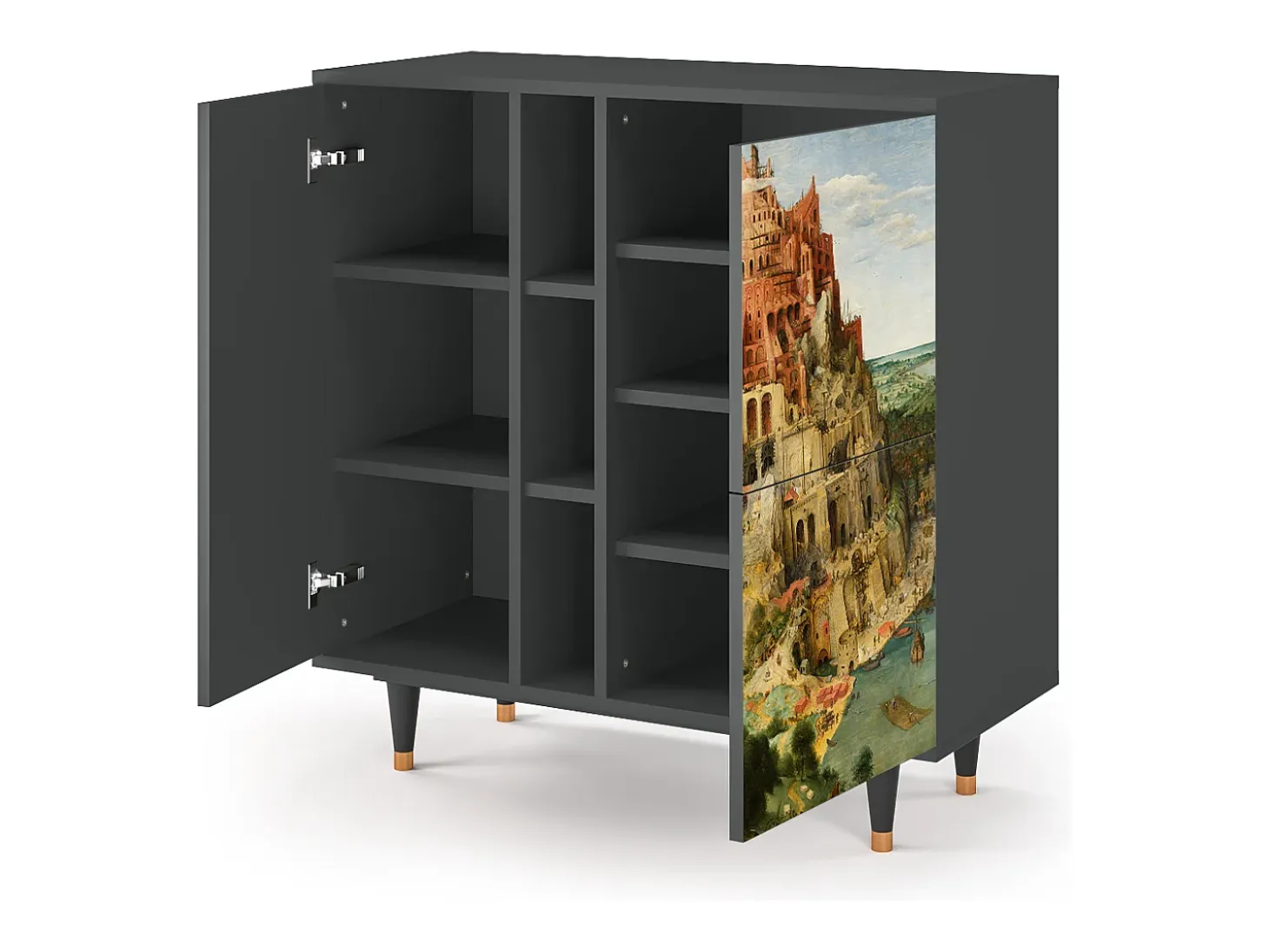 Aparador - 94х96х41 cm - BS5 - Elder The Tower, Antracita