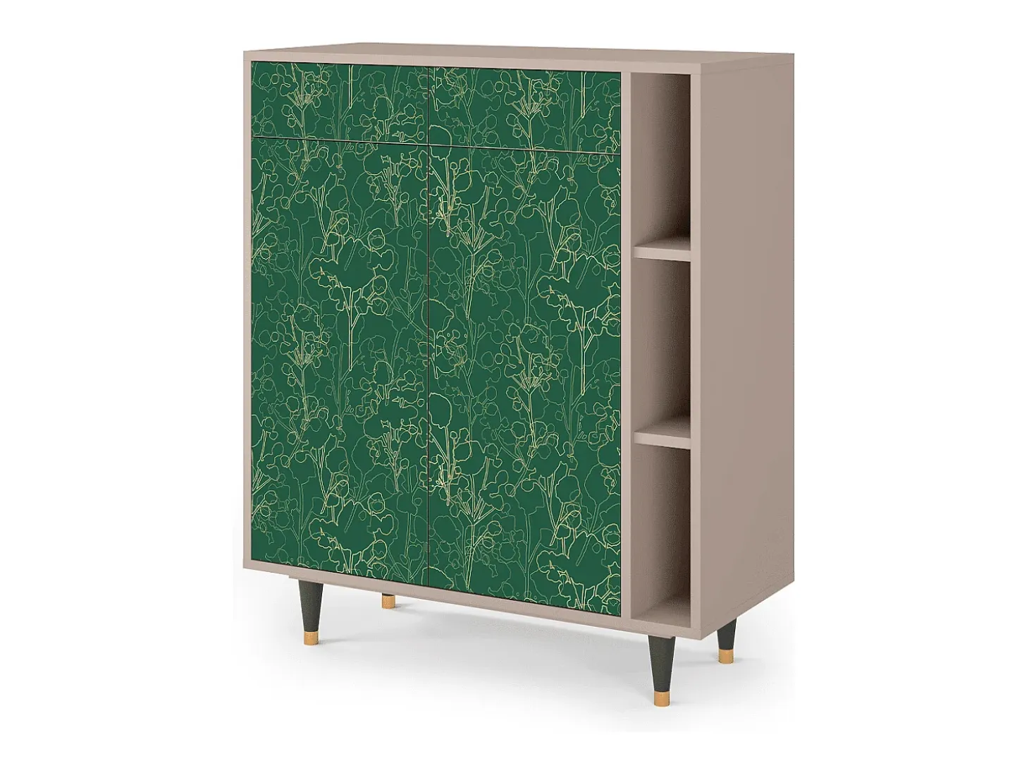 Aparador - 96х110х41 cm - BS6 - Emerald Forest, Latte