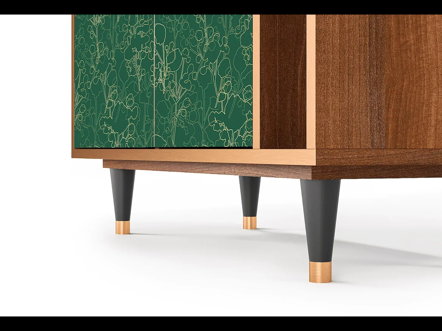 Aparador - 96х110х41 cm - BS6 - Emerald Forest, Nogal