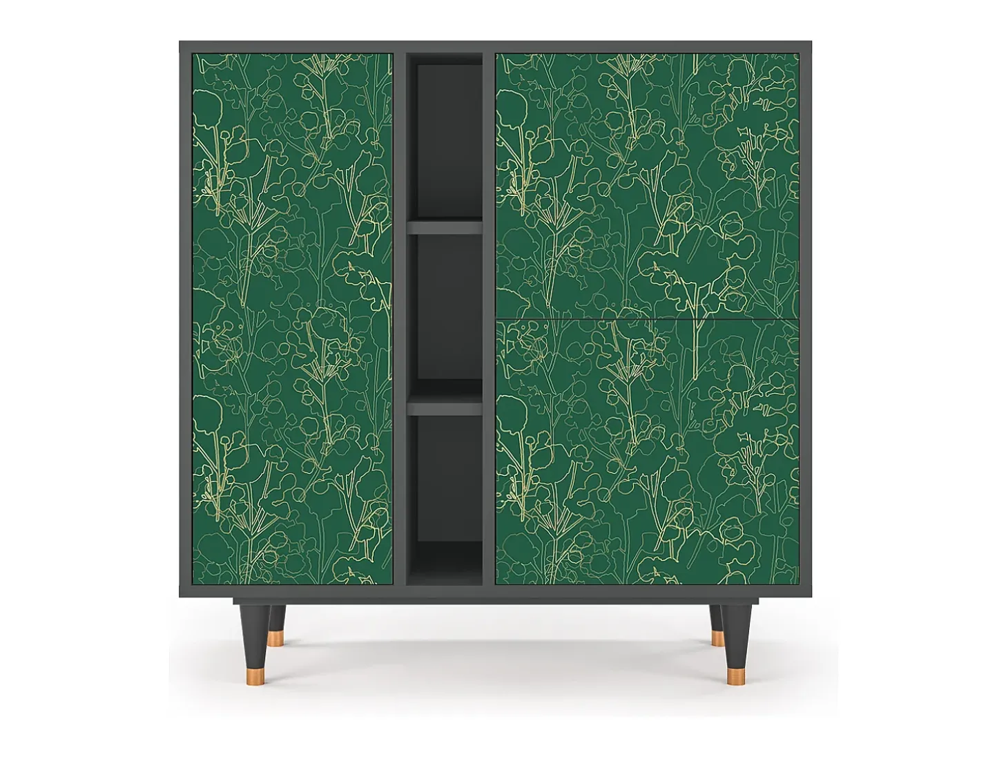 Aparador - 94х96х41 cm - BS5 - Emerald Forest, Antracita