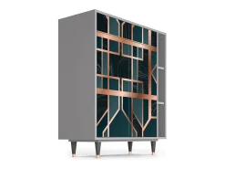 Aparador - 96х110х41 cm - BS6 - Emerald Metro, Gris