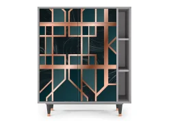 Aparador - 96х110х41 cm - BS6 - Emerald Metro, Gris