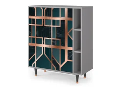 Aparador - 96х110х41 cm - BS6 - Emerald Metro, Gris