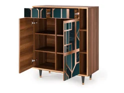 Aparador - 96х110х41 cm - BS6 - Emerald Metro, Nogal