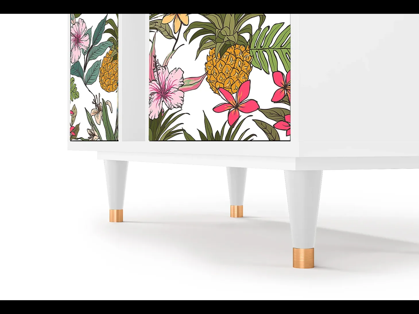 Aparador - 94х96х41 cm - BS5 - Estival Fruit, Blanco