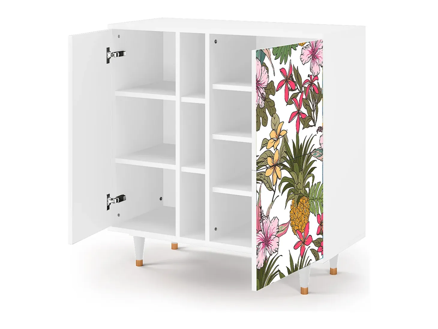 Aparador - 94х96х41 cm - BS5 - Estival Fruit, Blanco