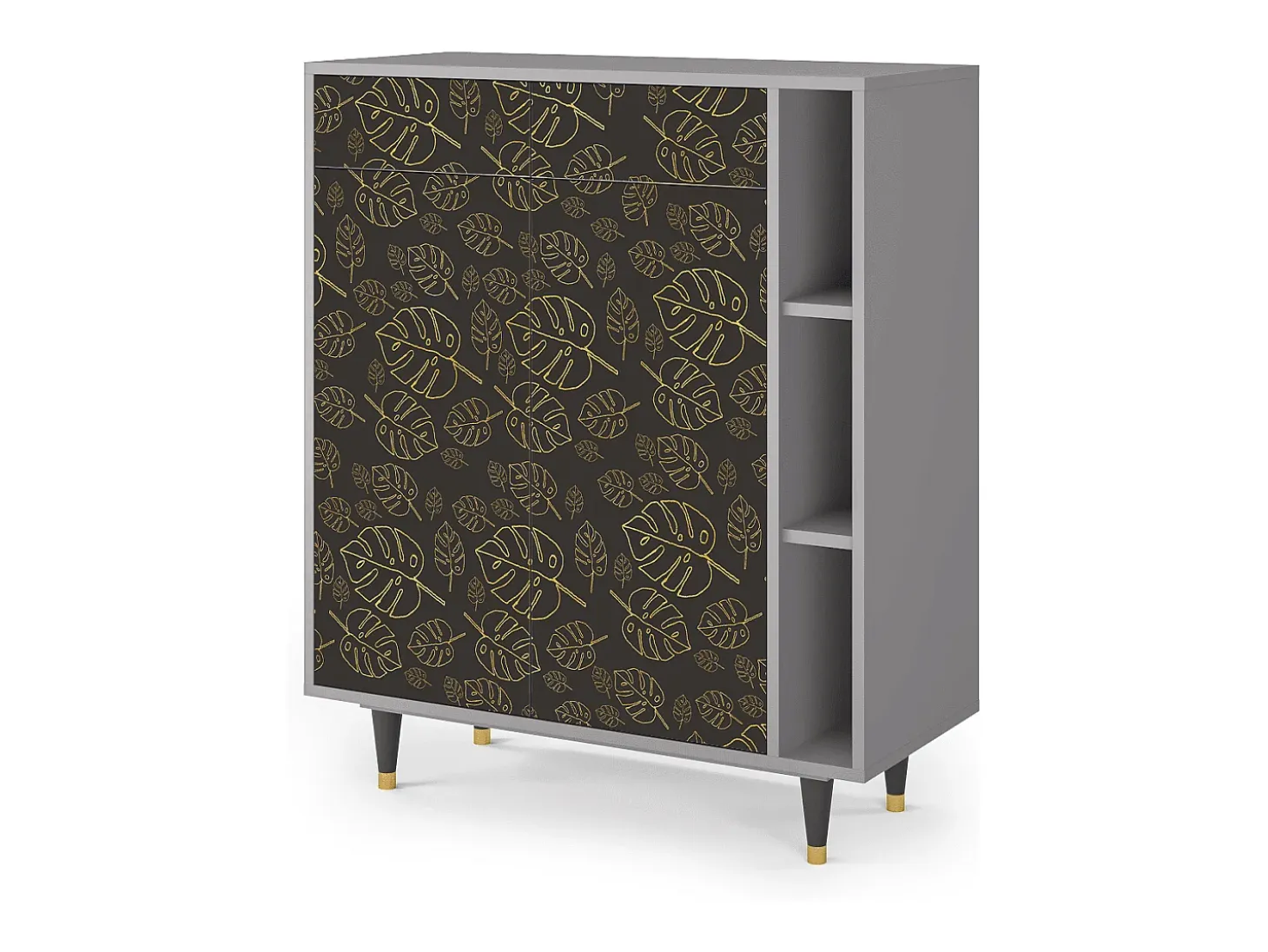 Aparador - 96х110х41 cm - BS6 - Fall Of The Leaves, Gris