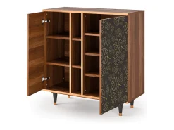 Aparador - 94х96х41 cm - BS5 - Fall Of The Leaves, Nogal