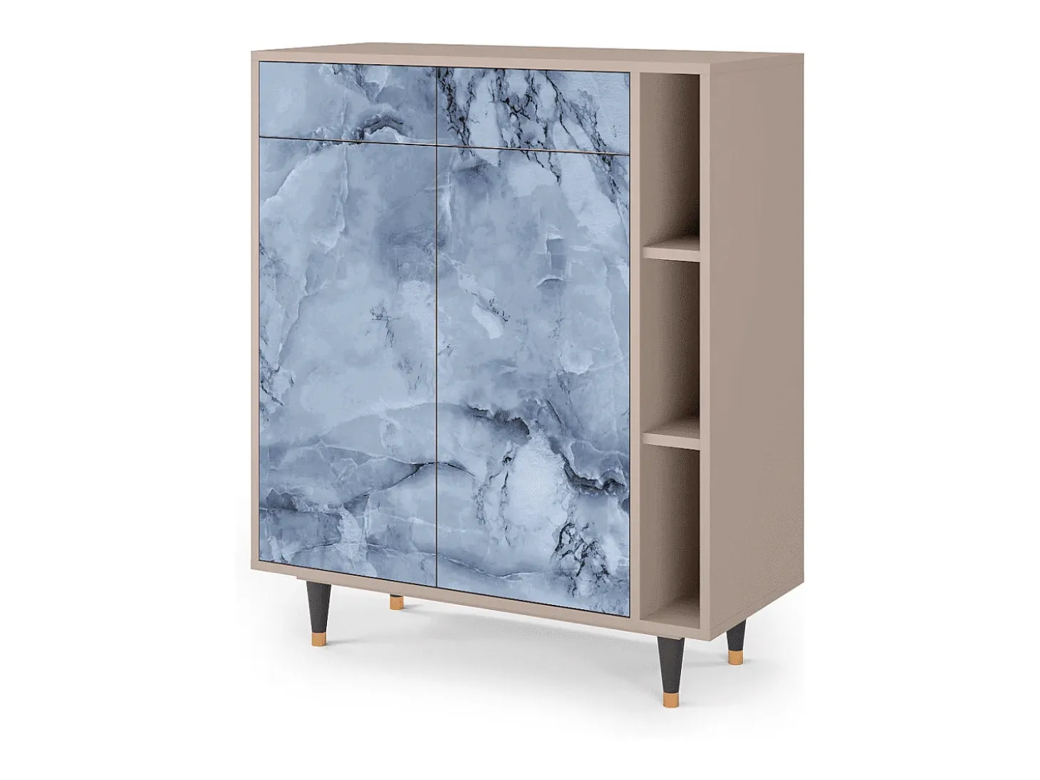 Aparador - 96х110х41 cm - BS6 - Feather Ice, Latte