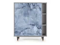 Aparador - 96х110х41 cm - BS6 - Feather Ice, Gris