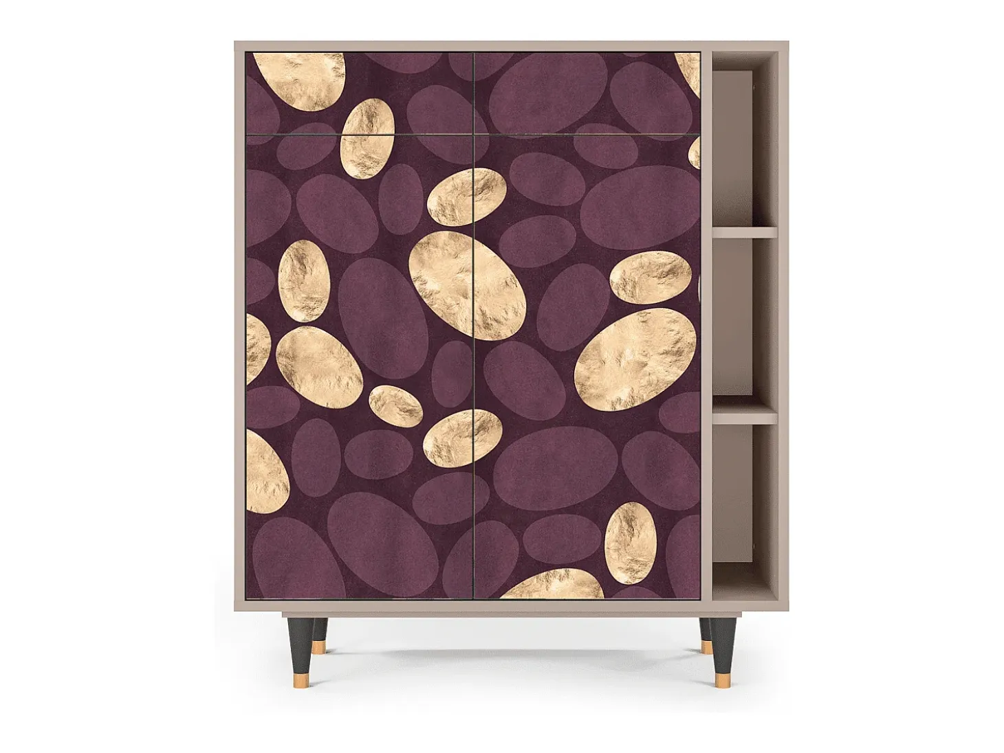 Aparador - 96х110х41 cm - BS6 - Fine Wine, Latte