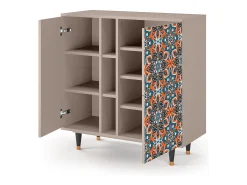 Aparador - 94х96х41 cm - BS5 - Fire Beetle, Latte
