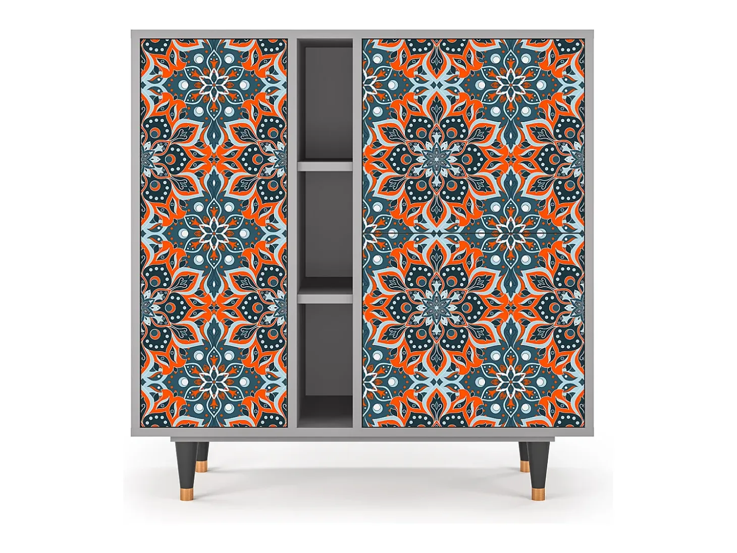 Aparador - 94х96х41 cm - BS5 - Fire Beetle, Gris