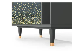 Aparador - 96х110х41 cm - BS6 - Foggy Lights, Antracita