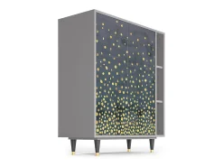 Aparador - 96х110х41 cm - BS6 - Foggy Lights, Gris