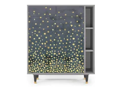 Aparador - 96х110х41 cm - BS6 - Foggy Lights, Gris