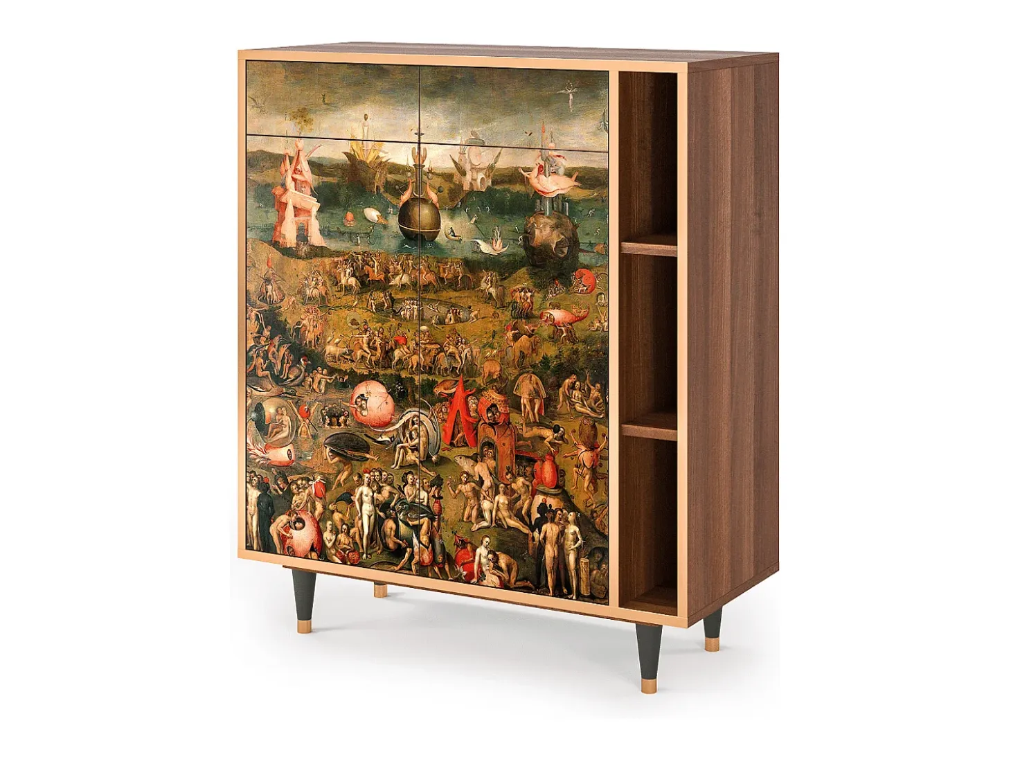 Aparador - 96х110х41 cm - BS6 - Garden of Delights , Nogal